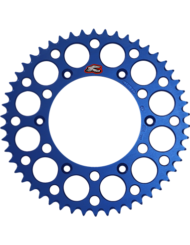 Rear sprocket Renthal R 520 50 teeth Bl Ul Sc 224U-520-50GPBU