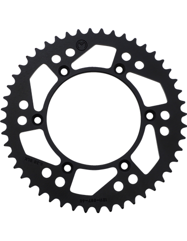 Couronne aluminium Ktm 48T Blk Moose Racing Hp 1211-897-48-10