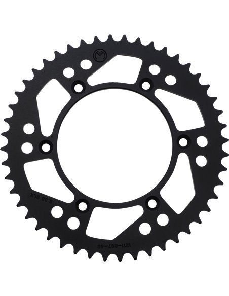 Cremalheira de alumínio Ktm 48T Blk Moose Racing HP 1211-897-48-10