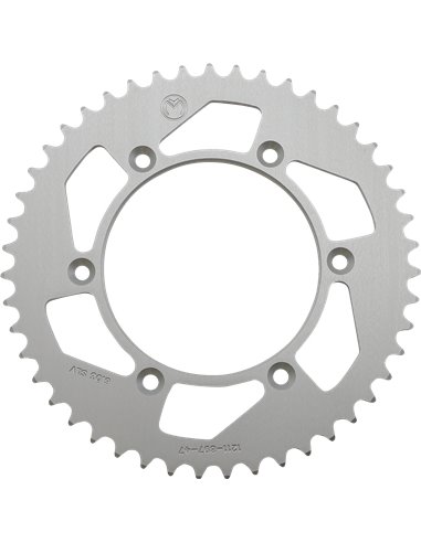 Aluminum rear sprocket Ktm 47T Silv Moose Racing Hp 1211-897-47-11