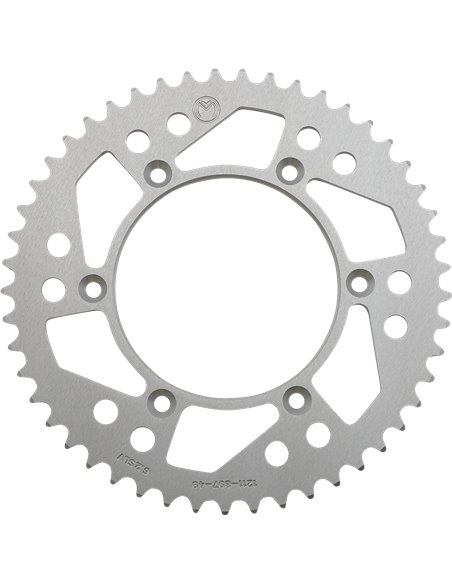 Cremalheira de alumínio Ktm 49T Silv Moose Racing HP 1211-897-49-11