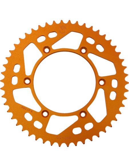 Aluminum rear sprocket Ktm 50T Orng Moose Racing Hp 1211-897-50-14
