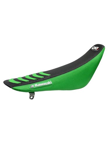 Funda de seient Blackbird Doble adherència 3 Kawasaki negre / verd 1421H