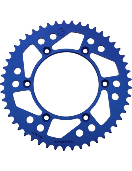 Aluminum rear sprocket Ktm 49T Blue Moose Racing Hp 1211-897-49-12