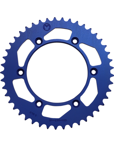 Cremalheira de alumínio Ktm 45T Blue Moose Racing HP 1211-897-45-12