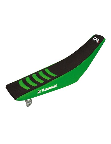 Funda de asiento Blackbird Doble agarre 3 Kawasaki negro/verde 1427H