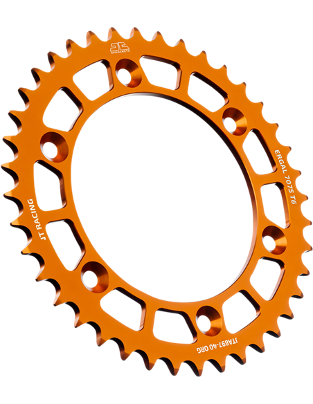 Corona en aluminio RaceLite JT SPROCKETS JTA897.40ORG