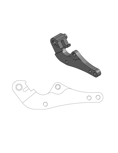 Support de relocalisation pour étrier de frein OEM Ktm MOTO-MASTER 211054