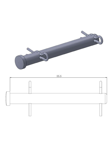 Pins de pastilla de fre MOTO-MASTER 213.024