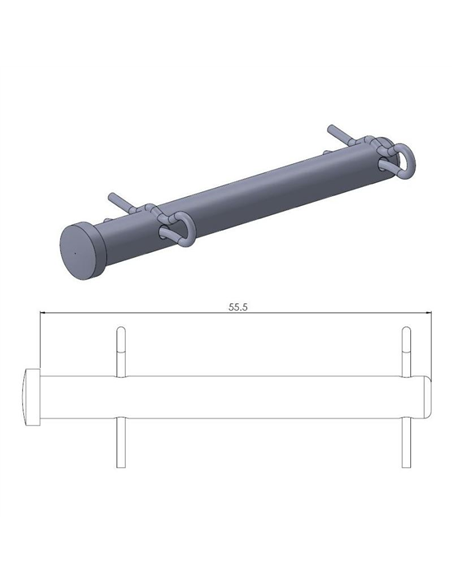 Pins de pastilla de fre MOTO-MASTER 213.024