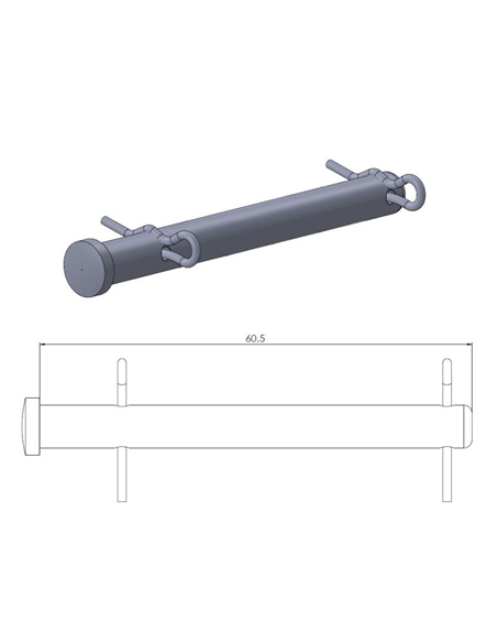 Pins de pastilla de fre MOTO-MASTER 213.025