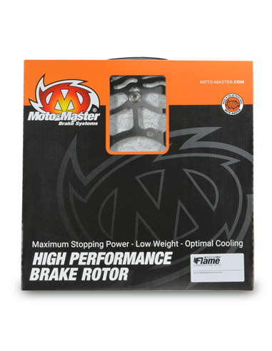 Repositioning bracket for front disc Dakar 298mm r Flame 320Mm MOTO-MASTER 111043