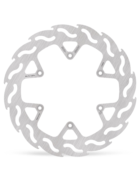 Rear Brake Disc Fix Flame Rig MOTO-MASTER 110600