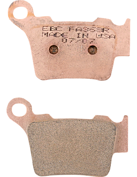 Pastilles de fre Fa-R Sèries Sintered Metall EBC FA368R