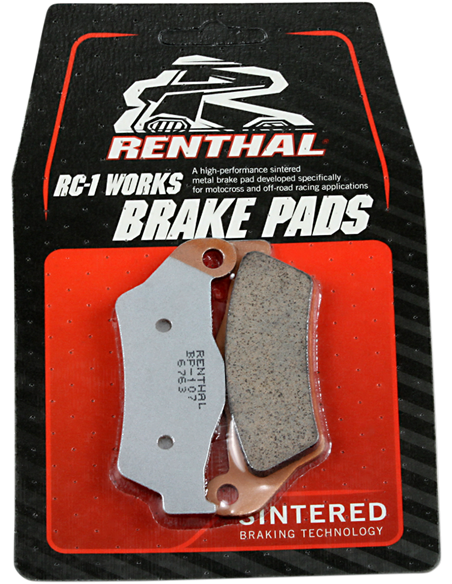 Pastillas de freno RC-1 Works RENTHAL BP-107