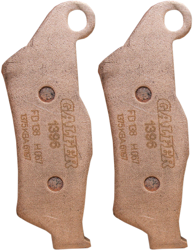 Pastillas de freno sinterizadas HH GALFER FD138G1396