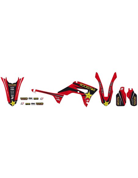 Kit de decalque Rockstar cr Blackbird Racing 2140l