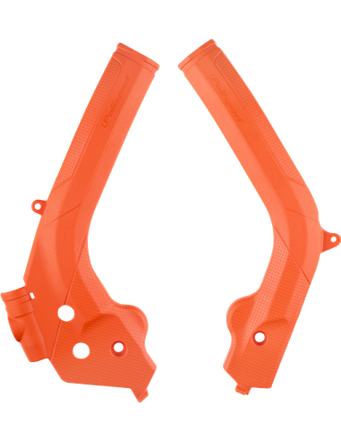 KTM SX,SX-F,XC,XC-F - Proteção de Quadro Laranja - Modelos 2016-18 Polisport 8466600002