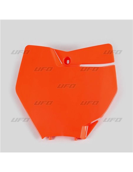 Porte-numéro de capot avant Ktm Sx-Sx-F Orange fluo Kt04063-Fflu UFO-Plast
