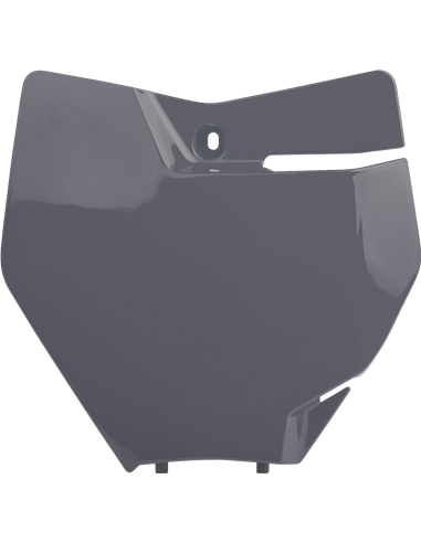 Placa de matrícula da tampa frontal KMT 16-18 GREY Polisport 8664900007