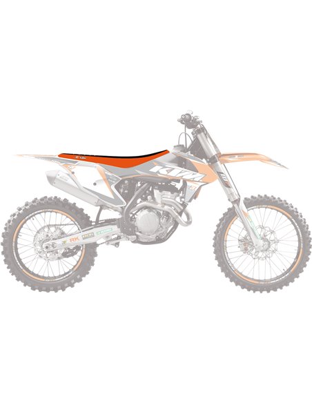 Seatcover Dg3 Sxf Bk/Or Blackbird Racing 1524H