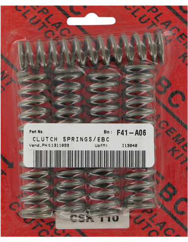 Conjunto de molas de embreagem Mola em espiral Csk Série Aço EBC CSK091