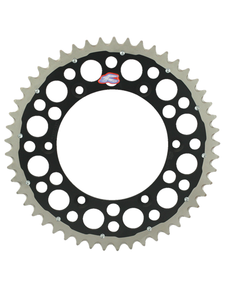 Renthal Rear sprocket R 520 52 teeth Bk Sc Twin 2240-520-52GPBK