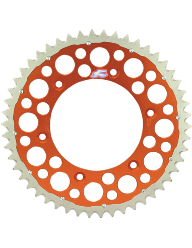 Corona trasera Twinring™ RENTHAL 2240-520-50GPOR