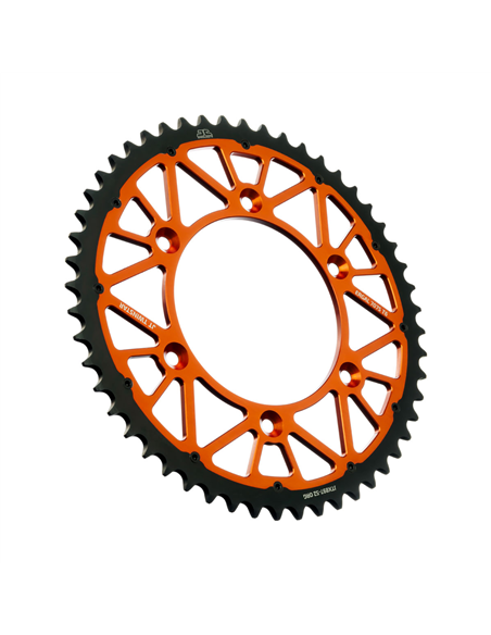 Twinstar JT SPROCKETS JTX897.52ORG steel/aluminum hybrid sprocket
