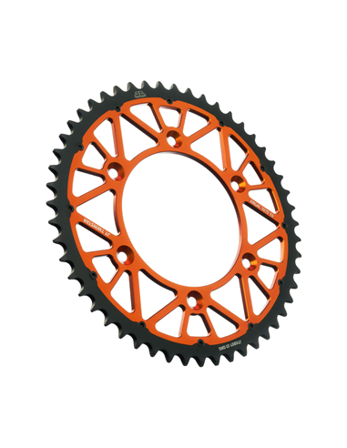 Twinstar JT SPROCKETS JTX897.51ORG steel/aluminum hybrid sprocket
