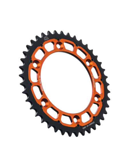 Twinstar JT SPROCKETS JTX897.41ORG pignon hybride acier/aluminium