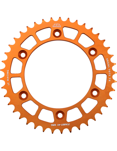 Corona de transmissió JT SPROCKETS RL 41 dents HUS/KTM taronja JTA897.41ORG