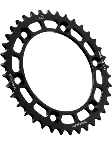 Cremalheira JT SPROCKETS RL 38 dentes HUS/KTM preto JTA897.38BLK
