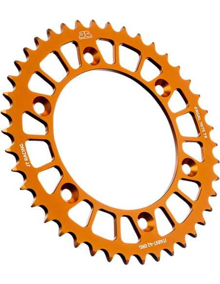 Corona de transmissió JT SPROCKETS RL 42 dents HUS/KTM taronja JTA897.42ORG