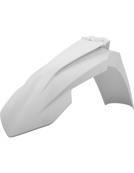 KTM 250 SX,EXC,EXC-F,XC,XC-W,XCF-W - Front Fender White - 2017-20 Models Polisport 8574200002