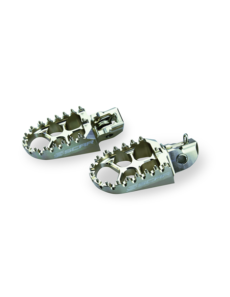 FOOTPEGS EVO SX85 18- SIL SCAR S5511T