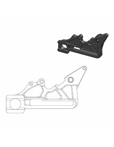 Soporte reubicador para pinza de freno OEM MOTO-MASTER 211085