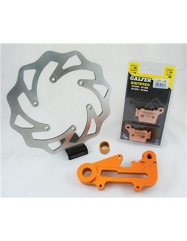Oversize Wave Rotor Kit Rear GALFER KG607WS
