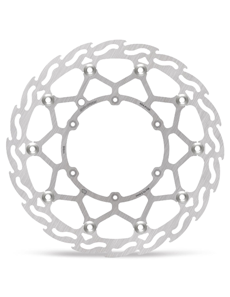 Repositioning bracket for front disc Dakar 298mm r Flame 320Mm MOTO-MASTER 111043