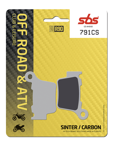 Plaquettes de frein CS Carbon SBS 791CS