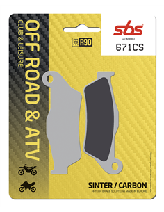 Pastillas de freno CS Carbon SBS 671CS