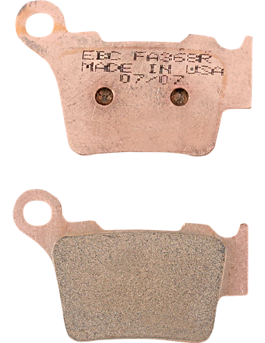 Plaquettes de frein en métal fritté série Fa-R EBC FA368R