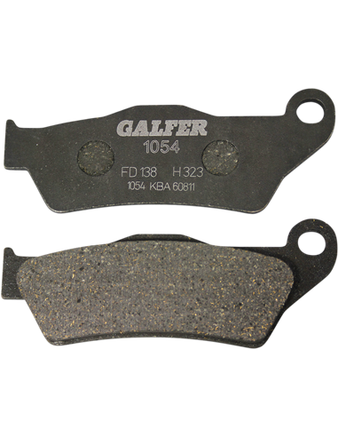 Pastillas de freno semimetálicas GALFER FD138G1054