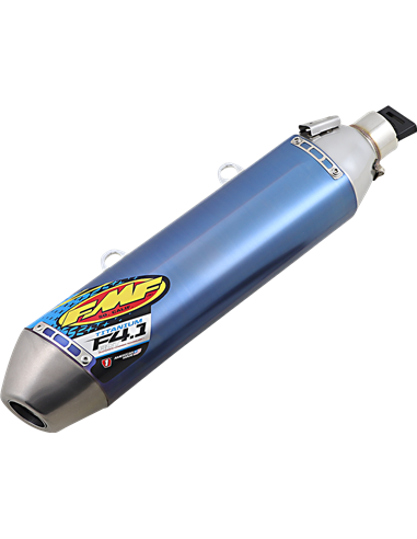 Silenciador d'escapament Factory 4.1 RCT Titanium Blue Anodized Ktm FMF 045.596