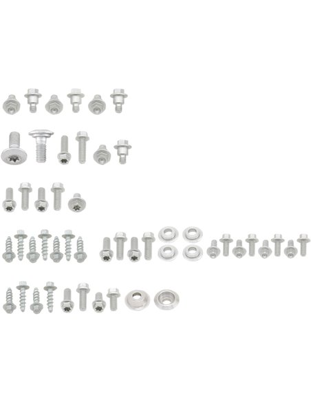 Screw kit for plastics Sxf 16-18 Ac02436 UFO-Plast