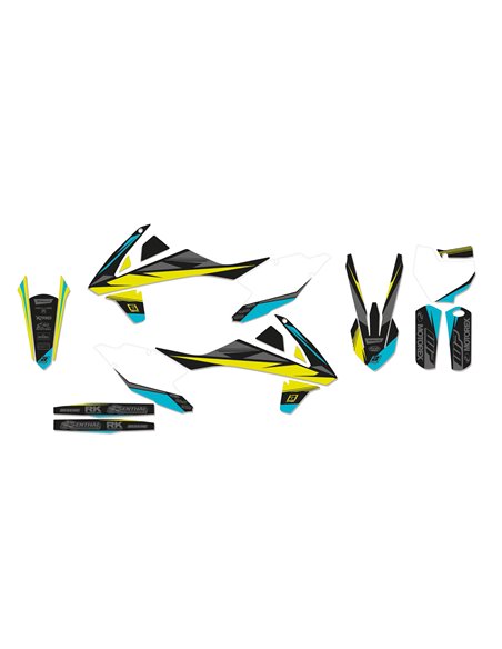 Kit de gráficos con funda de asiento BLACKBIRD RACING 8541