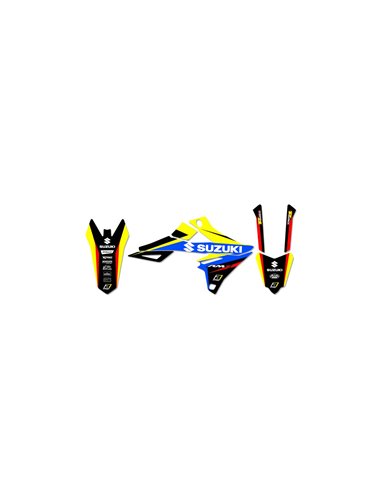 Kit de adesivos Blackbird Suzuki RMZ 250 2007-09