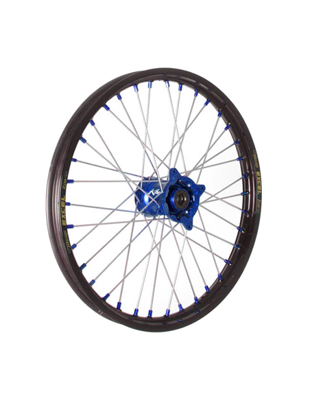 Rueda Elite MX-EN, radios plateados KITE 20.207.0.BL