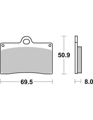 Pastillas de freno RST SBS 566RST