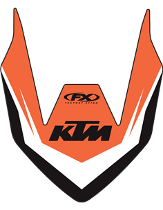 Kit de gráficos guardabarros delantero FACTORY EFFEX 17-30502